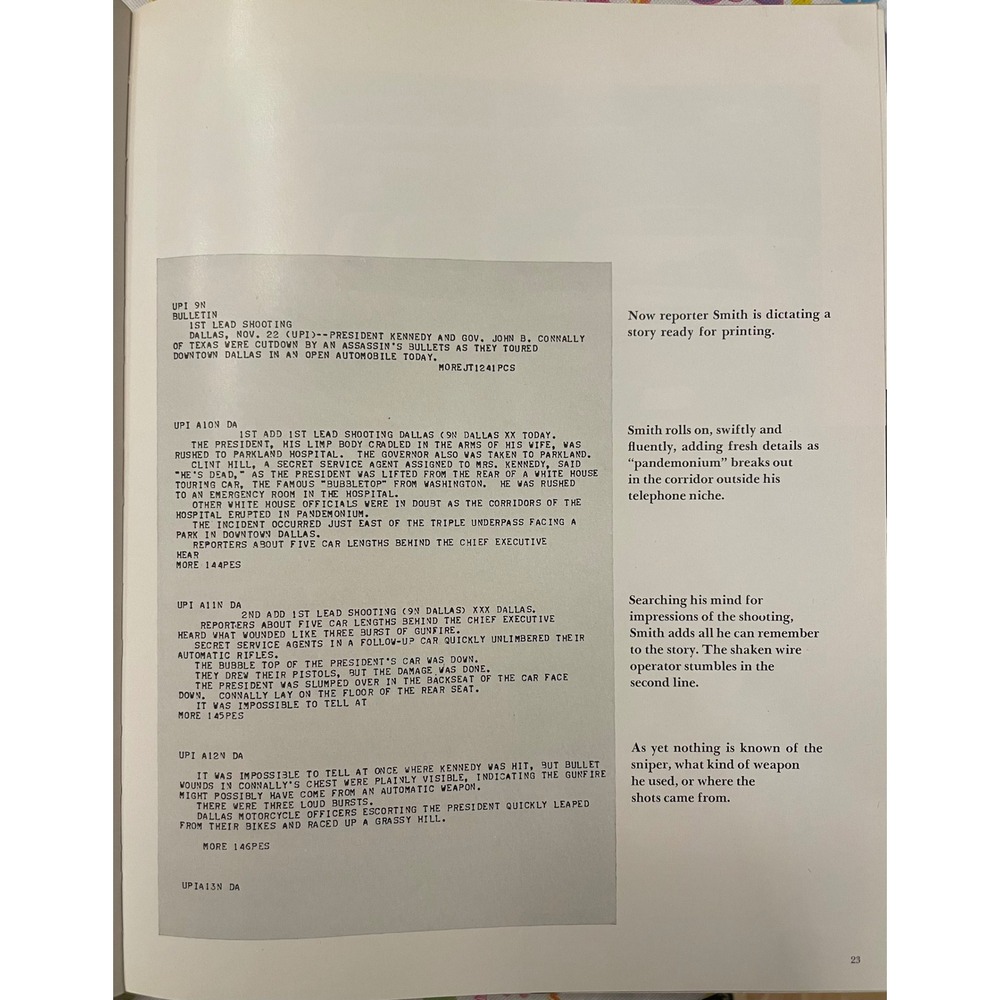 1964 Four Days JFK Death Historical Record Book Milwaukee Sentinel Edition - Picture 9 of 16